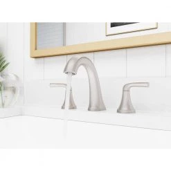 Pfister Ladera 8 in. Widespread 2-Handle Bathroom Faucet in Spot Defense Brushed Nickel (2-Pack) 9 Pfister Ladera 8 in. Widespread 2-Handle Bathroom Faucet in Spot Defense Brushed Nickel (2-Pack) -Bathroom Faucets Store spot defense brushed nickel pfister widespread bathroom faucets lf049lrgscb a0 1000
