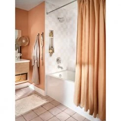 MOEN Korek Single-Handle 1- -Spray 1.75 GPM Tub and Shower Faucet with Valve in Spot Resist Brushed Nickel (Valve Included) -Bathroom Faucets Store spot resist brushed nickel moen bathtub shower faucet combos 82466srn fa 1000