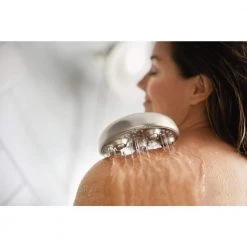 MOEN HydroRoller Massage 3-Spray 7.5 in. Dual Handheld Shower Head with Body Spray in Spot Resist Brushed Nickel -Bathroom Faucets Store spot resist brushed nickel moen dual shower heads 205c0srn 1f 1000