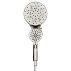 MOEN Attract with Magnetix 6-spray 6.75 in. Dual Shower Head and Adjustable Handheld in Spot Resist Brushed Nickel -Bathroom Faucets Store spot resist brushed nickel moen dual shower heads 26008srn 77 1000