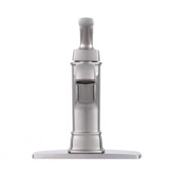 MOEN Hensley Single Hole Single-Handle Bathroom Faucet in Spot Resist Brushed Nickel -Bathroom Faucets Store spot resist brushed nickel moen single hole bathroom faucets ws84414msrn 66 1000