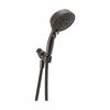 Delta 7-Spray 5 in. Single Wall Mount Handheld Shower Head in SpotShield Venetian Bronze