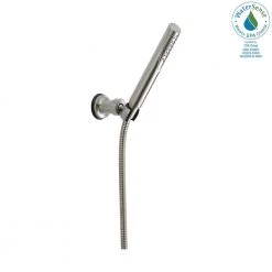 Delta Trinsic 1-Spray 1 in. Single Wall Mount Handheld Shower Head in Stainless -Bathroom Faucets Store stainless steel delta handheld shower heads 55085 ss 31 1000