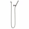 Delta Trinsic 1-Spray 1 in. Single Wall Mount Handheld Shower Head in Stainless