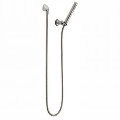 Delta Trinsic 1-Spray 1 in. Single Wall Mount Handheld Shower Head in Stainless