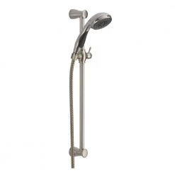 Delta 3-Spray Slide Bar Hand Shower in Stainless