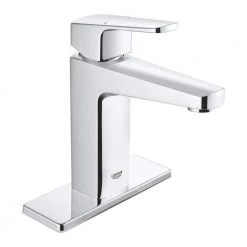 GROHE Tallinn 4 in. Centerset Single-Handle Bathroom Faucet in Starlight Chrome