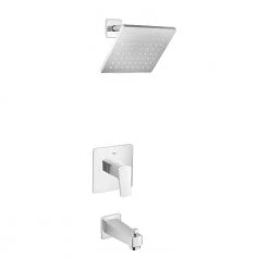 GROHE Tallinn Single-Handle 1-Spray Bathtub and Shower Faucet in StarLight Chrome (Valve Included)