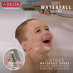 Delta In2ition Two-in-One 5-Spray 6 in. Dual Wall Mount Fixed and Handheld Shower Head in Venetian Bronze -Bathroom Faucets Store venetian bronze delta dual shower heads 75505rb 77 1000