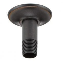 Delta 3 in. Ceiling-Mount Shower Arm and Flange in Venetian Bronze