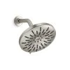 KOHLER Bellerose 3-Spray Patterns 1.75 GPM 8 in. Wall Mount Fixed Shower Head in Vibrant Brushed Nickel