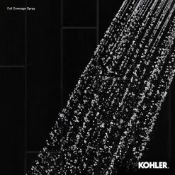 KOHLER Forte 1-Spray 5.5 in. Single Wall Mount Fixed Shower Head in Vibrant Brushed Nickel -Bathroom Faucets Store vibrant brushed nickel kohler fixed shower heads r10282 g bn 76 1000