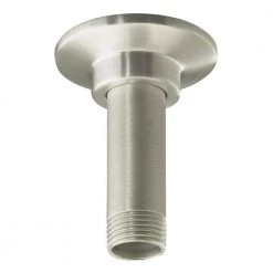 KOHLER 3 in. Straight Ceiling-Mount Shower Arm in Brushed Nickel