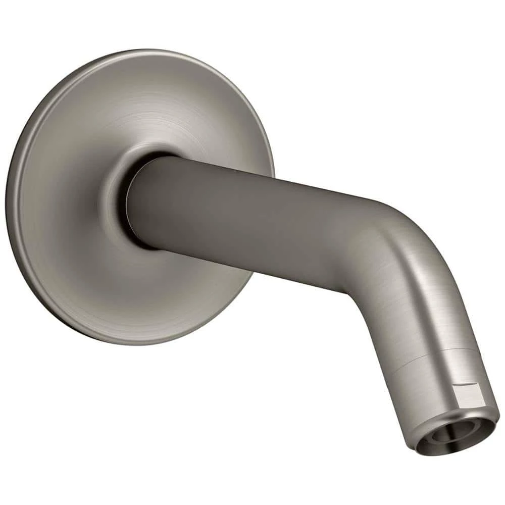 KOHLER Purist Shower Arm and Flange, Vibrant Brushed Nickel 1 KOHLER Purist Shower Arm and Flange, Vibrant Brushed Nickel