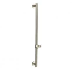 KOHLER 30 in. Brass Slide Bar in Vibrant Brushed Nickel