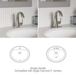 KOHLER Cursiva Single Hole Single-Handle Bathroom Faucet in Vibrant Brushed Nickel -Bathroom Faucets Store vibrant brushed nickel kohler single hole bathroom faucets k r30577 4d bn c3 1000