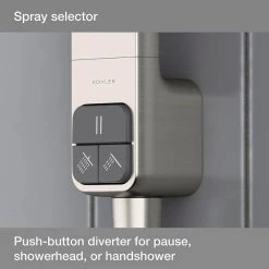 KOHLER Windet Showering Rail Combo in Vibrant Brushed Nickel 17 KOHLER Windet Showering Rail Combo in Vibrant Brushed Nickel -Bathroom Faucets Store vibrant brushed nickel kohler wall bar shower kits k r27971 g bn 1d 1000