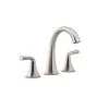KOHLER Sundae 8 in. Widespread 2-Handles Bathroom Faucet in Vibrant Brushed Nickel