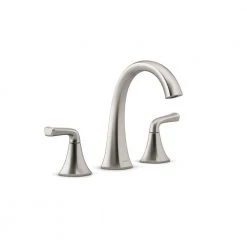 KOHLER Sundae 8 in. Widespread 2-Handles Bathroom Faucet in Vibrant Brushed Nickel