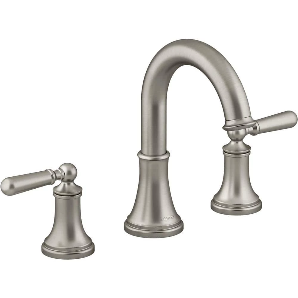 KOHLER Capilano 8 in. Widespread 2-Handle Bathroom Faucet in Vibrant Brushed Nickel 1 KOHLER Capilano 8 in. Widespread 2-Handle Bathroom Faucet in Vibrant Brushed Nickel