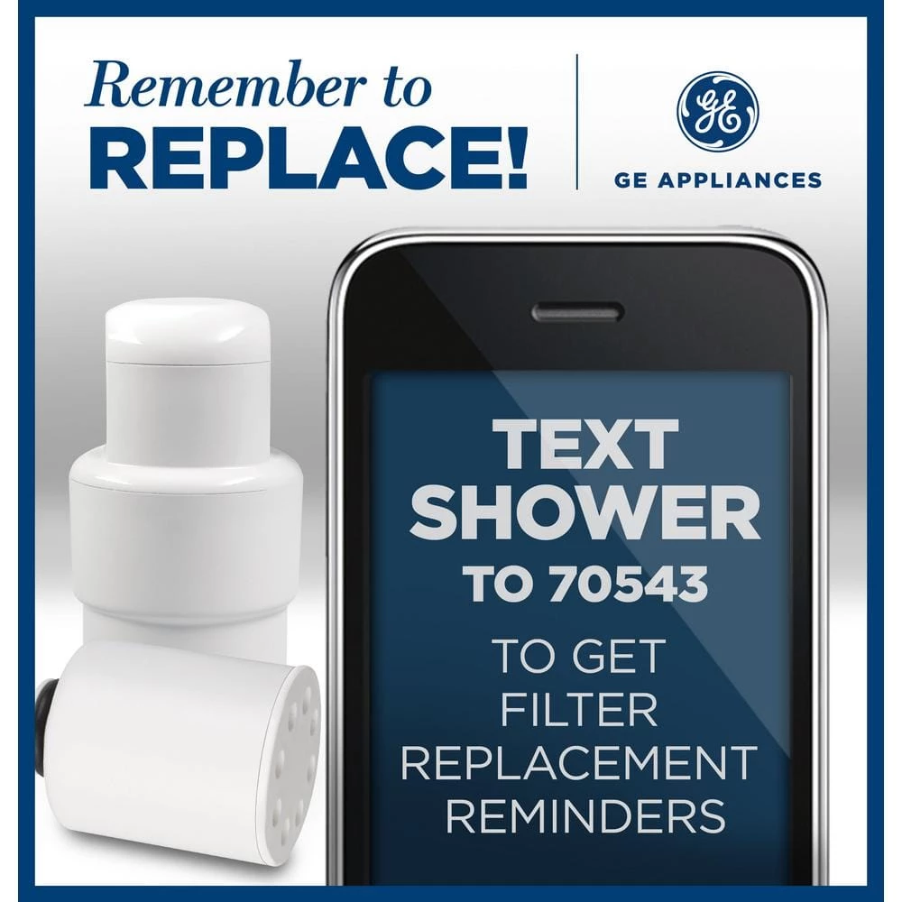 GE Shower Filtration System Replacement Filter 3 GE Shower Filtration System Replacement Filter - Image 3