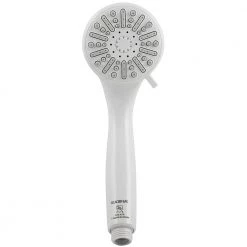 Glacier Bay 3-Spray 3.3 in. Single Wall Mount Handheld Adjustable Shower Head in White -Bathroom Faucets Store white glacier bay handheld shower heads 8467000hc 40 1000