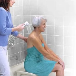 RINSE ACE 3-Spray Single Freestanding Handheld Adjustable Shower Head in White -Bathroom Faucets Store white rinse ace handheld shower heads 94566 1d 1000