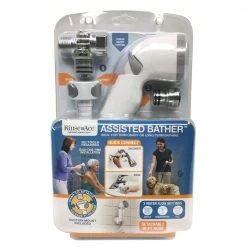 RINSE ACE 3-Spray Single Freestanding Handheld Adjustable Shower Head in White -Bathroom Faucets Store white rinse ace handheld shower heads 94566 c3 1000