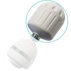 Sprite Showers High Output2 3 in. Shower Filter in White